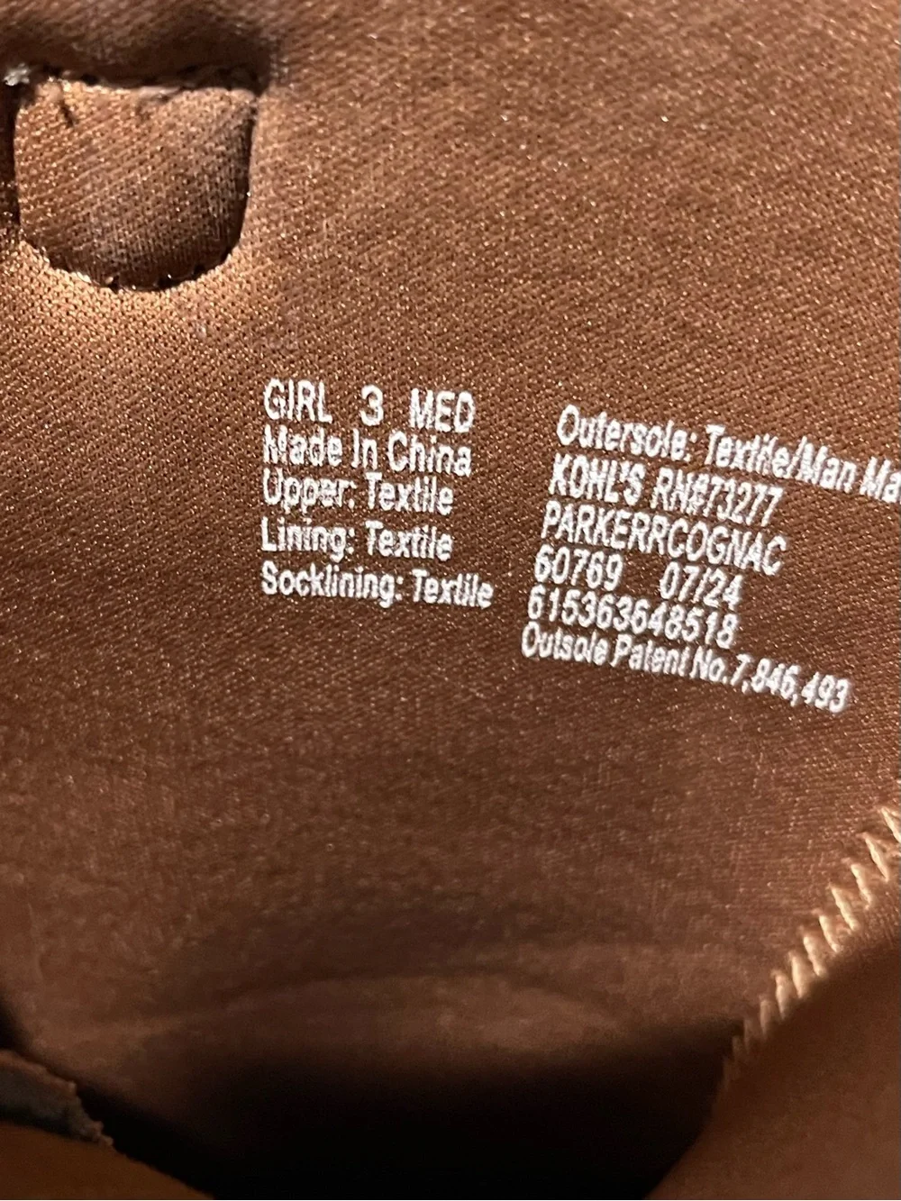 Sonoma Girls Brown Suede Western Pull-On Boots